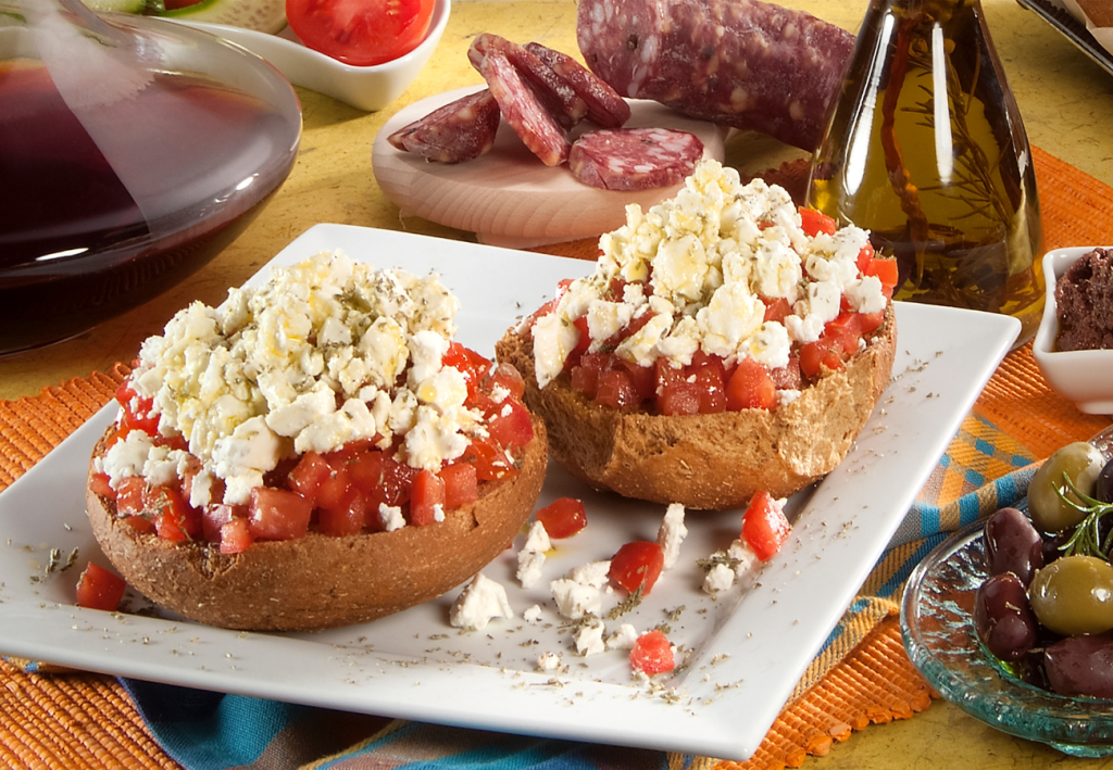 dakos piatti tipici di creta dove mangiare a chania